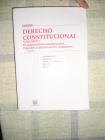 Manual Derecho Constitucional - Tirantlo Blanch - Volumen uno - 8a edición - Luís López - mejor precio | unprecio.es