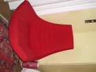 Mágnifico sillón rojo de diseño contemporaneo - mejor precio | unprecio.es