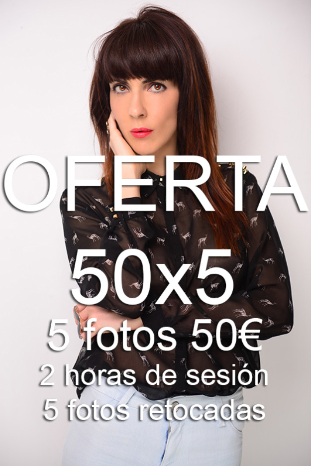 Oferta 50x5 - book 5 fotos por sólo 50€!!