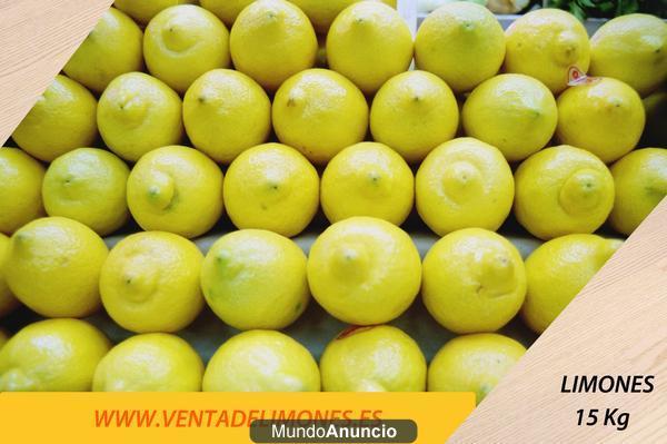 Caja de Limones de 15 kg