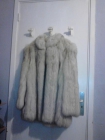precioso abrigo de piel de zorro blanco de finlandia - mejor precio | unprecio.es