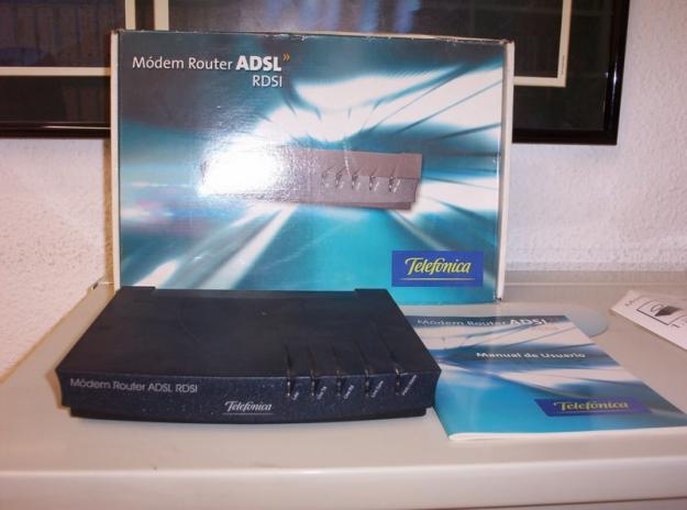 Modem/Router ADSL para RDSI