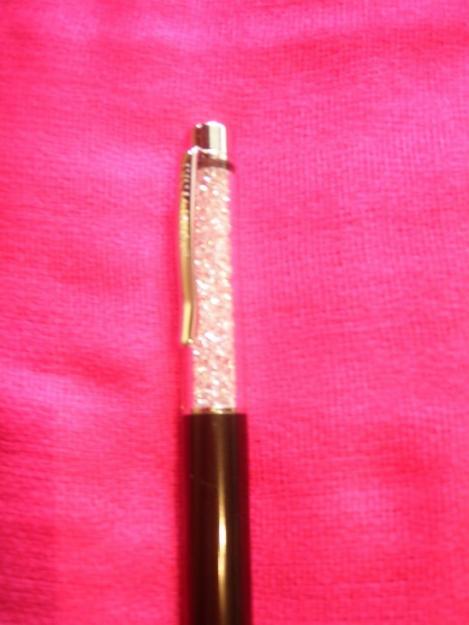 Bolígrafo Swarovski negro