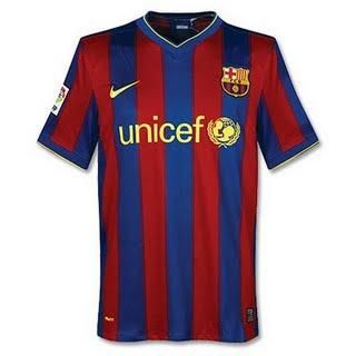 Liquidación camisetas oficiales F.C.Barcelona 09/10 con dorsal
