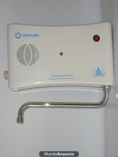 GENERADOR DE OZONO PARA AGUA CON GRIFO