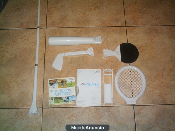 accesorios del wii sports
