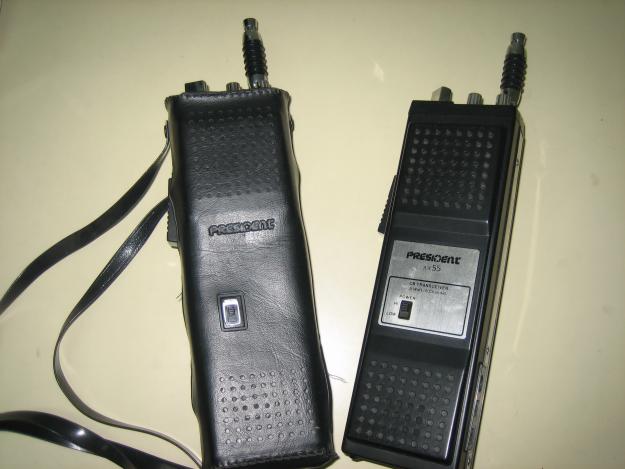 Walkie talkies president ax55 cb vintage