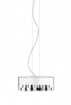 Vibia Corner colgante grande cuadruple 4xQR111 con vidrio transparente - iLamparas.com