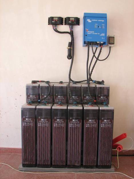 Energía solar, placas solares, baterías, maximizadores, reguladores, cargadores, etc.