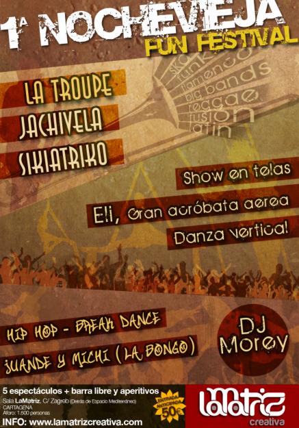 Nochevieja Cartagena 2010 | Fun Festival