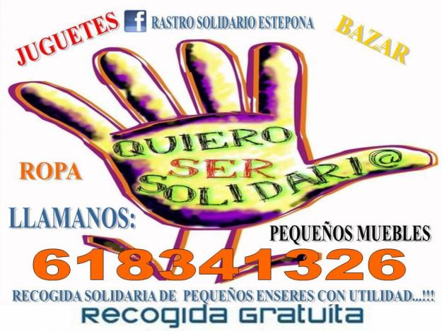 recogemos ropa usada a domicilio.......!!!!!!!!