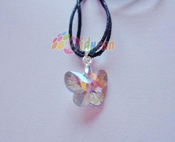 Colgante Mariposa Sak Cristal Checo