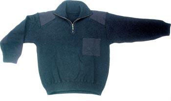 Jersey punto cramallera con refuerzos Planas