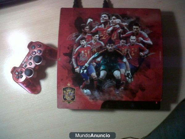 ps3 modelo nuevo edicion la roja