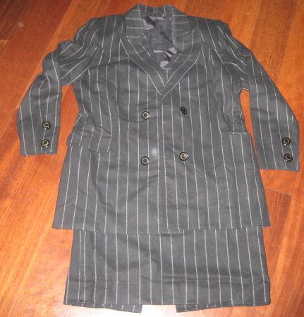 Traje chaqueta negro