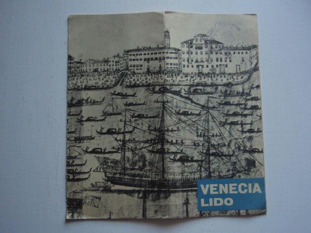 VENEZIA LIDO19 IMPORTANTES VISTAS Y PLANO DESPLEGABLE (1954)