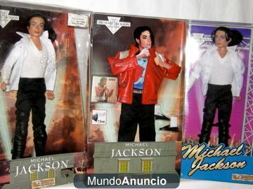 Michael Jackson Lote 3 Muñecos COLECCIÓN