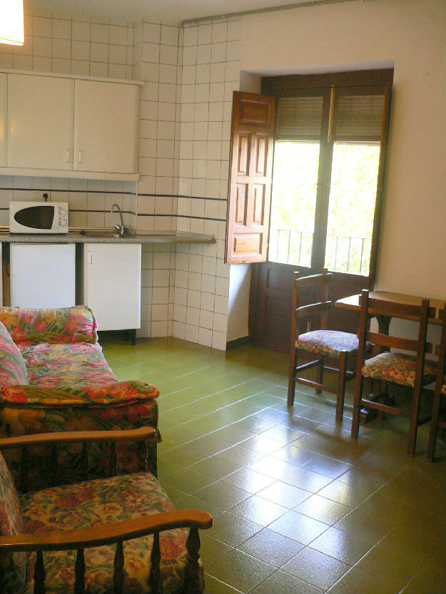 Apartamento amueblado con balcon