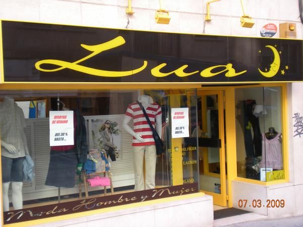 LUA-TIENDA  DE ROPA OUTLET UNISEXO