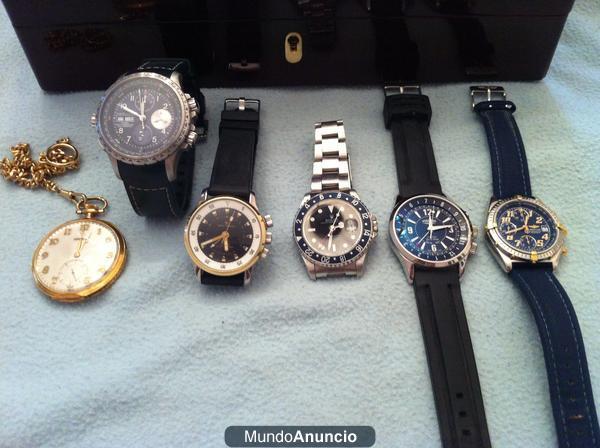 colección de relojes alta gama