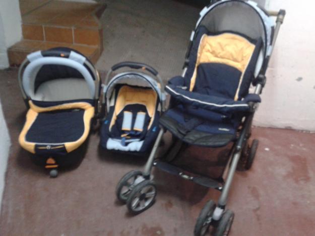 Conjunto coche bebe mas silla de paseo