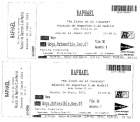 Raphael_16/06/2011_2entradas_Vendo sin ganancia - mejor precio | unprecio.es