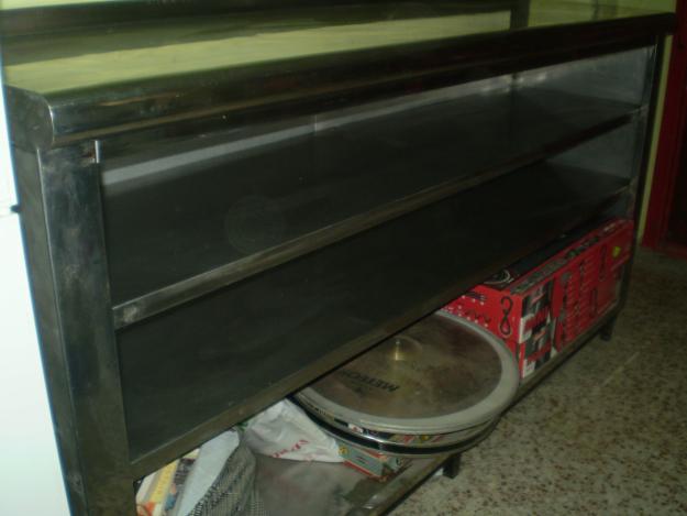 Se vende mostrador de acero inox para bar