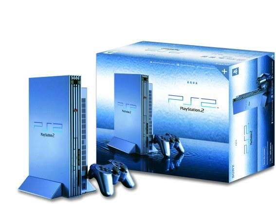 Playstation 2 aqua
