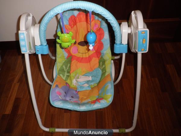 Vendo columpio portátil planeta féliz de Fisher Price