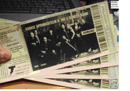 2 ENTRADAS CONCIERTO BRUCE SPRINGSTEEN BARCELONA 19 DE JULIO