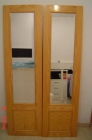 2 Hojas de puerta de pino con espejo - mejor precio | unprecio.es