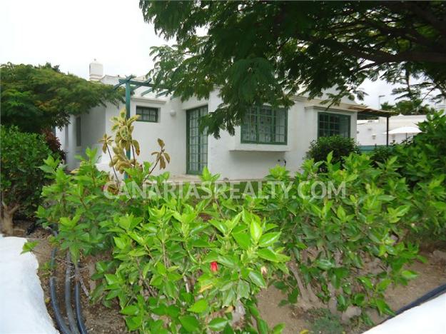 BUN_227 Bungalow en un tranquilo complejo con un verde jardín en una prestigiosa zona de Maspalomas.