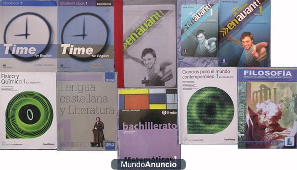 LIBROS 1 BACH CIENCIAS TECNOLOGICAS