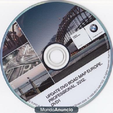 BMW Road Map Europe Professional 2012 con Radares y POI´S