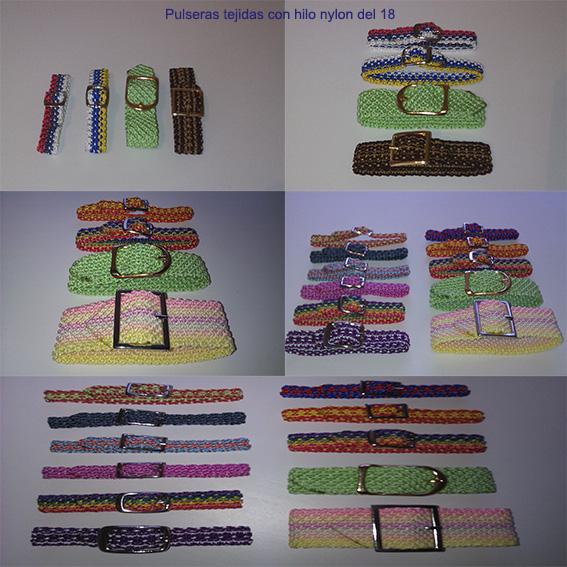 Pulseras tejidas