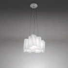 Artemide Logico sospensione micro 3x120° difusor seda lúcido - iLamparas.com - mejor precio | unprecio.es
