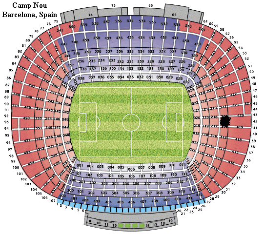 vendo asiento en el camp nou