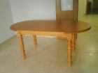 mesa de comedor de madera para 6 sillas - mejor precio | unprecio.es