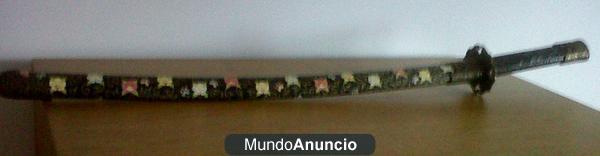 VENDO KATANA CON FUNDA DECORADA
