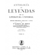 antología de leyendas universales.- ---  a. l. mateos, s.a, barcelona.